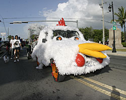Chicken Fest Key West 2004 photo - Duval Street, Key West